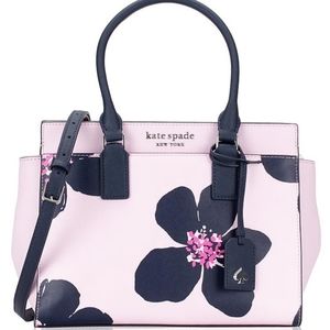 🏷1 DAY SALE🏷🌺🌿Kate Spade Cameron Candace Floral Satchel🌿🌺